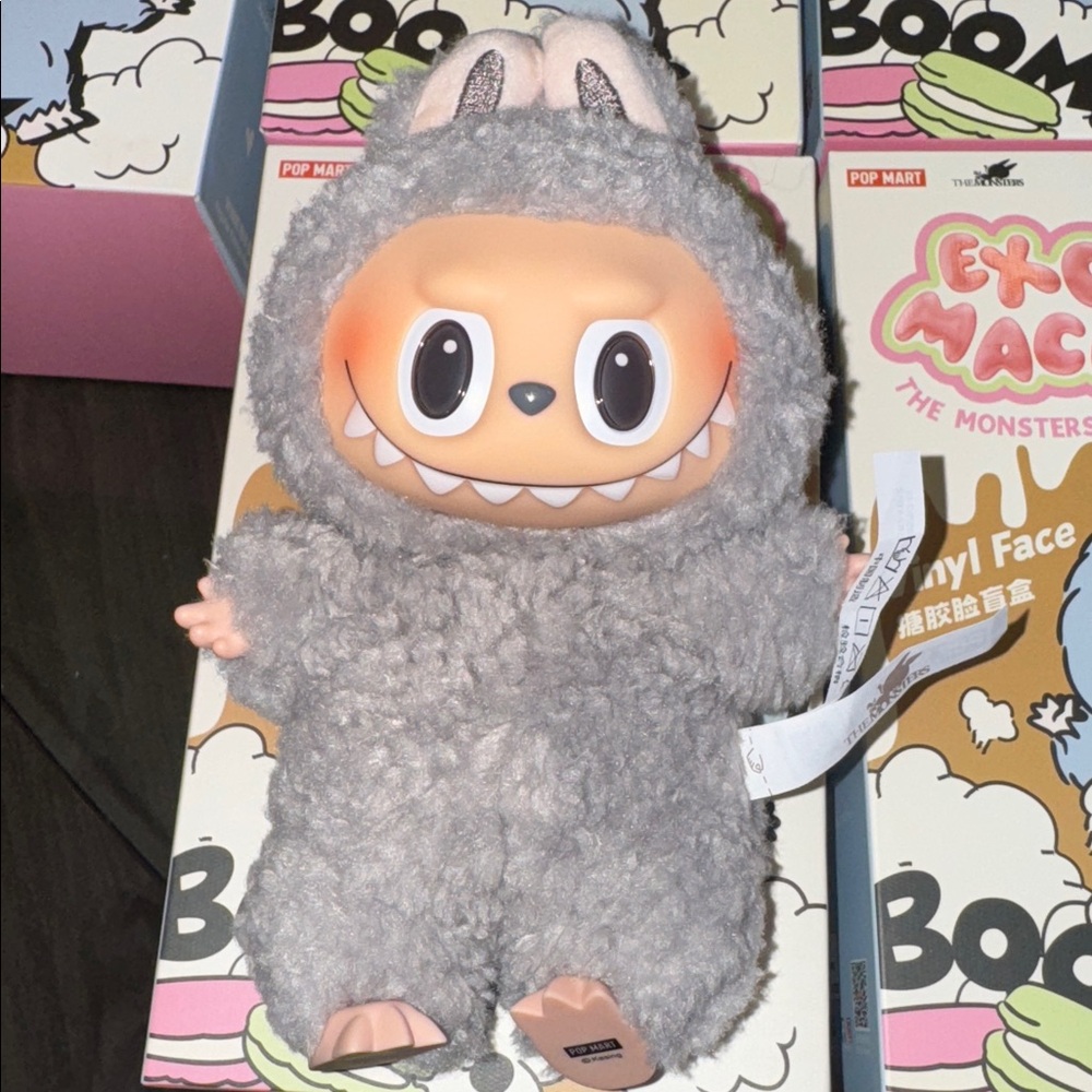 Authentic Labubu Sesame Bean from the Exciting Macaron Series! New in box!